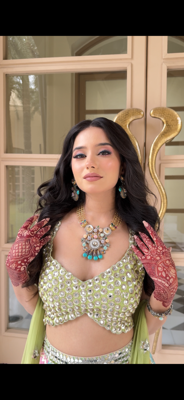 MULTI COLOURED LEHENGA - Image 4