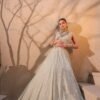SAGE GREEN PEARL WORK LEHENGA - Image 2