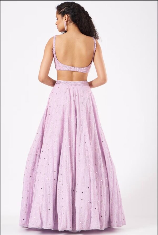 THREAD AND MIRROR LEHENGA - Image 2